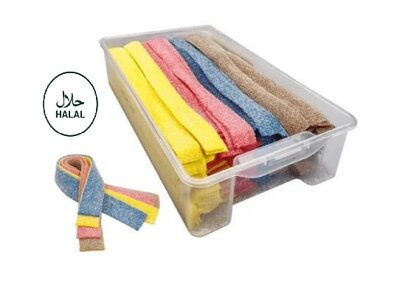 Jake Radikal Sour Assorted Belts Halal 8gr. Jake Radikal Sour Assorted Belts Halal 8gr.